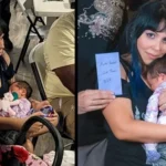 Mom wins video game tournament while holding her 5-day-old baby