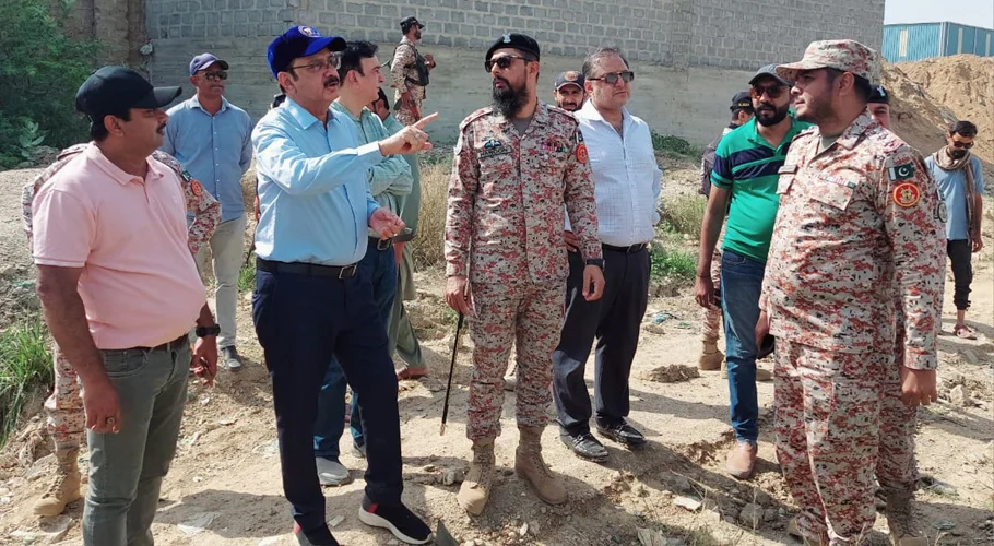 Rangers and Water Corporation launch joint operation against water theft in Karachi