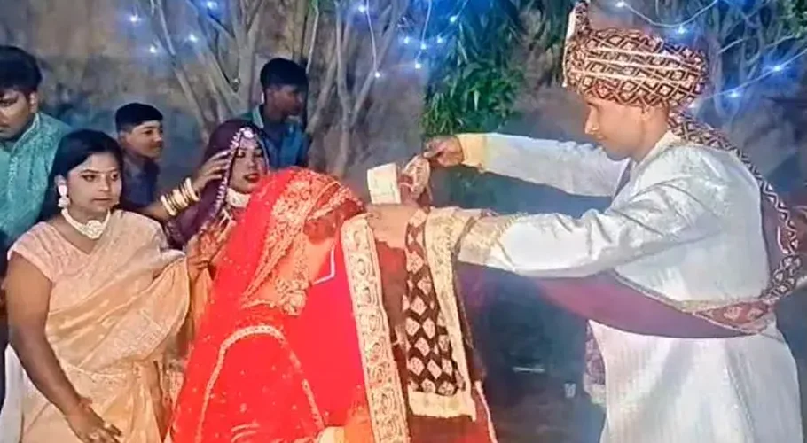 Groom’s actions at the bride’s entry terrified people