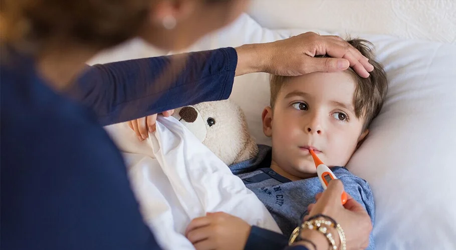 symptoms of dengue in kids