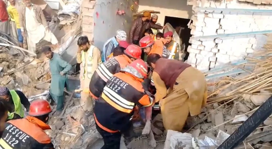 فیکٹری میں دھماکہ