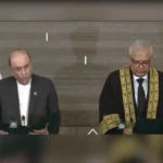 Justice Amin-ud-Din Khan sworn in as first Chief Justice of Federal Constitutional Court