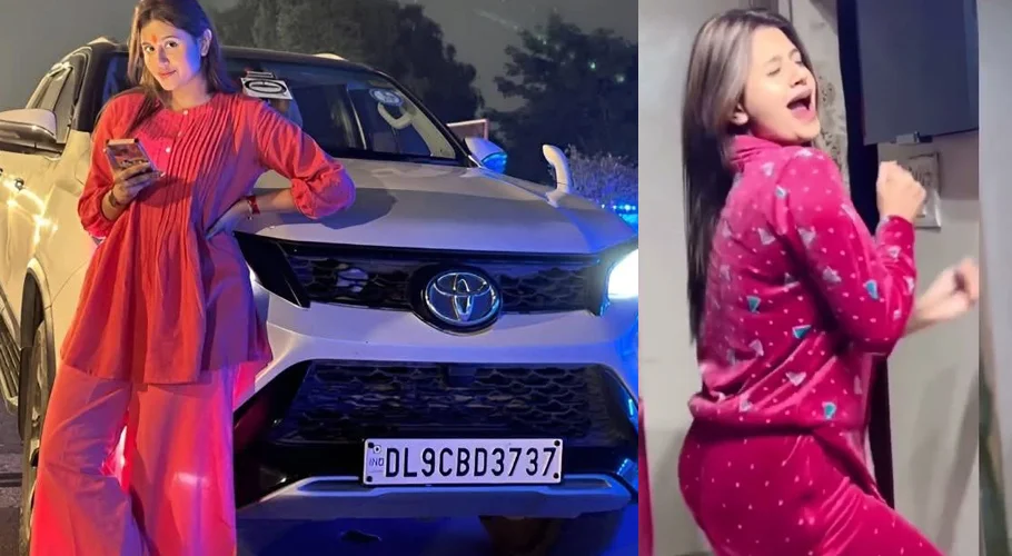 Anjali Arora sparks buzz after buying a Fortuner months after revealing she was offered one for “physical relations”