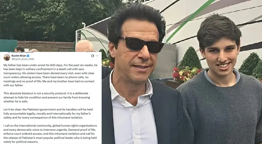 Kasim Khan urges world leaders to seek proof of his father’s life