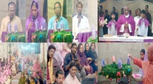 Advent first candle lit at St. Francis Xavier Church, Karachi Diocese