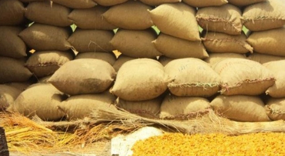 گندم کی بوریاں