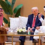 ٹرمپ بن سلمان کے ساتھ