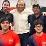 پاکستان کے انڈور روئنگ ریگاٹا کے کھلاڑی، فوٹو ایکسپریس