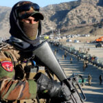 افغان فورس کا ایک اہلکار