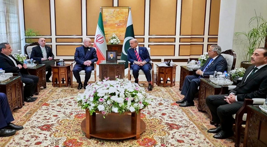 ایرانی وفد کی پاکستانیوں سے ملاقات
