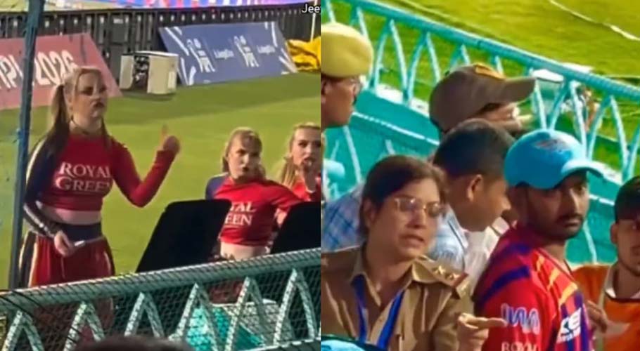 چیئرلیڈرز آئی پی ایل، فوٹو ایم ایس این