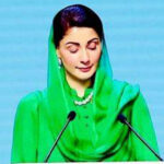مریم نواز باکو میں خطاب کرتے ہوئے، فوٹو آن لائن