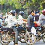 موٹر سائیکلوں کی یلغار