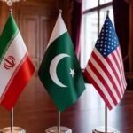 امریکا، پاکستان، ایران کے فلیگز